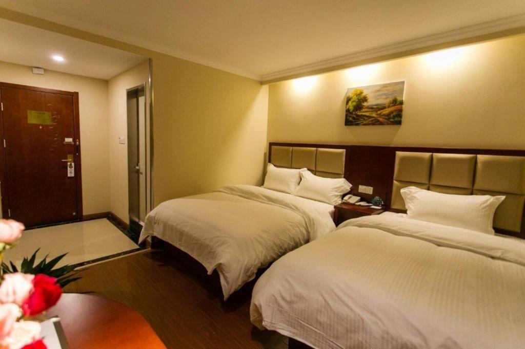 Greentree Inn Suzhou Guanqian Street Leqiao Metro Station מראה חיצוני תמונה