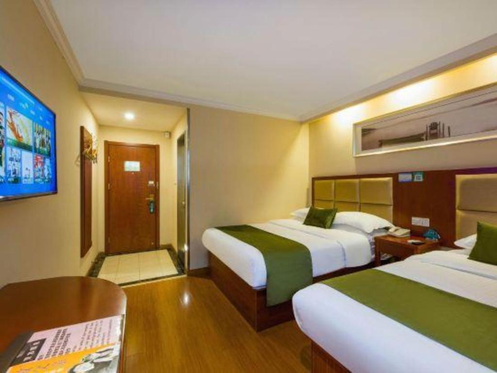 Greentree Inn Suzhou Guanqian Street Leqiao Metro Station מראה חיצוני תמונה