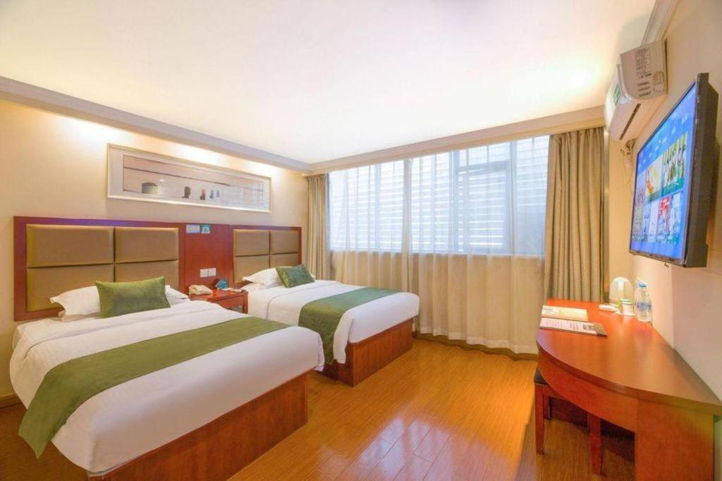 Greentree Inn Suzhou Guanqian Street Leqiao Metro Station מראה חיצוני תמונה