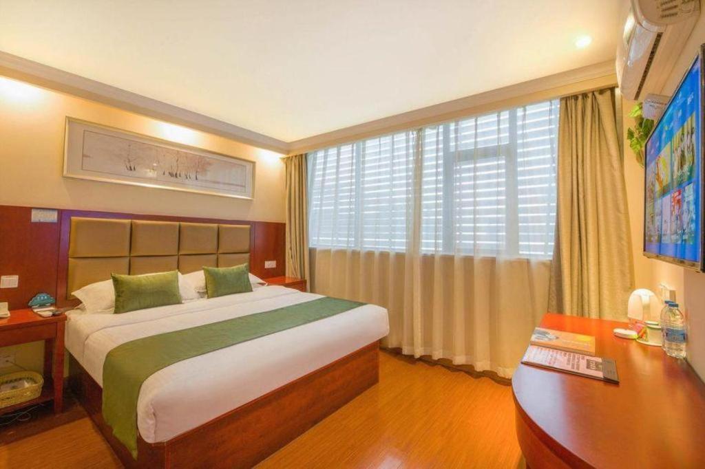 Greentree Inn Suzhou Guanqian Street Leqiao Metro Station מראה חיצוני תמונה
