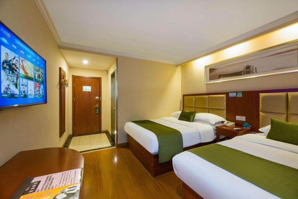 Greentree Inn Suzhou Guanqian Street Leqiao Metro Station מראה חיצוני תמונה