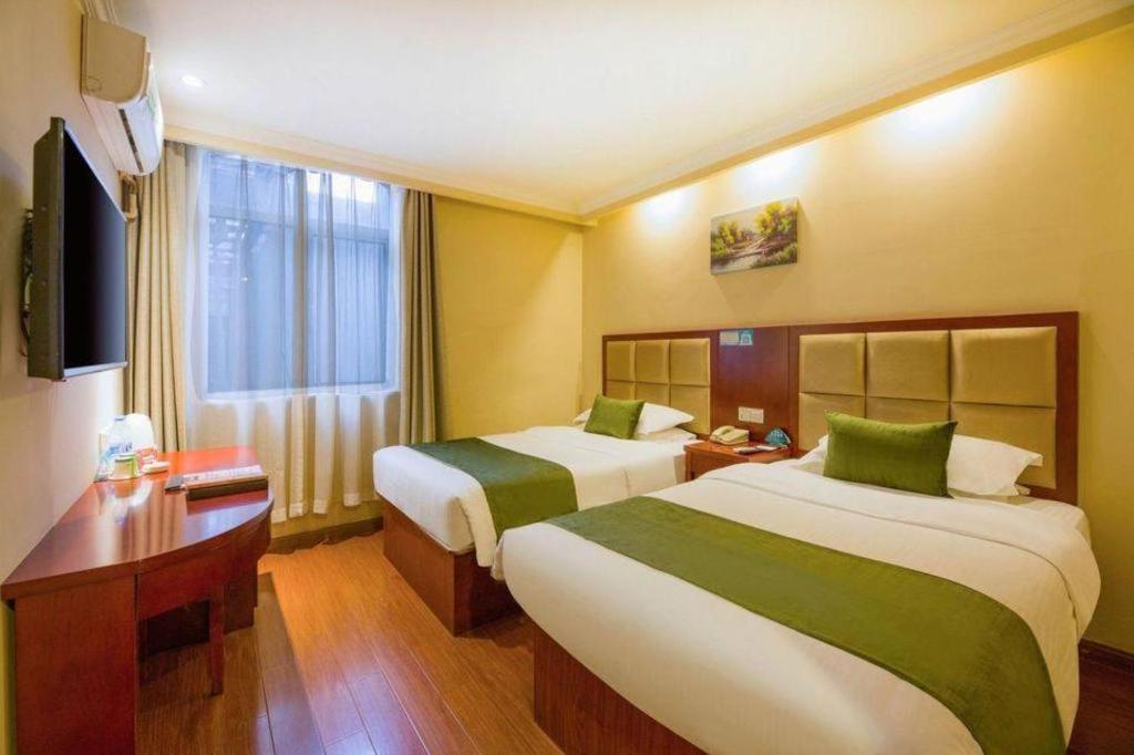 Greentree Inn Suzhou Guanqian Street Leqiao Metro Station מראה חיצוני תמונה