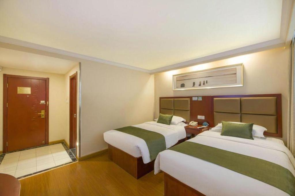 Greentree Inn Suzhou Guanqian Street Leqiao Metro Station מראה חיצוני תמונה